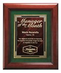 Picture of Cherry Finish Frame Plaque