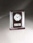 Picture of Rosewood Piano Wood Desk Clock
