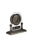 Picture of Black and Clear Dome Promo Clock with Rope Pillars