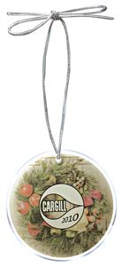 Picture of Circle Glass Ornament with Digi-Color Imprint