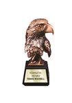 Picture of Bronze Antique Resin Eagle Head - Small