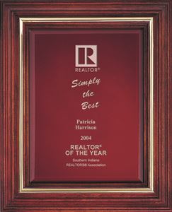 Picture of Cherry Award Plaque Small - Boxed