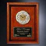 Picture of Americana Framed Wall Clock 10" x 13"