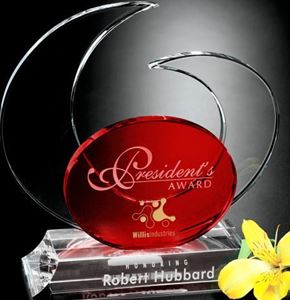 Picture of #7441 Elliptic Ruby Award 8" 