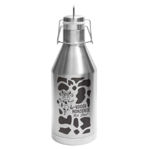 Picture of LGR641 - Polar Camel 64 oz. Stainless Steel Vacuum Insulated Growler with Swing-Top Lid