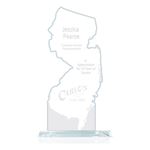 Picture of State Map Award - New Jersey