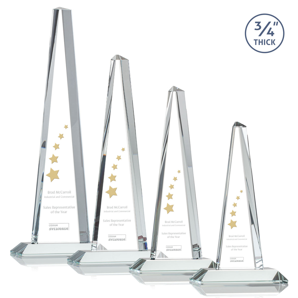 Majestic Tower Award - Clear