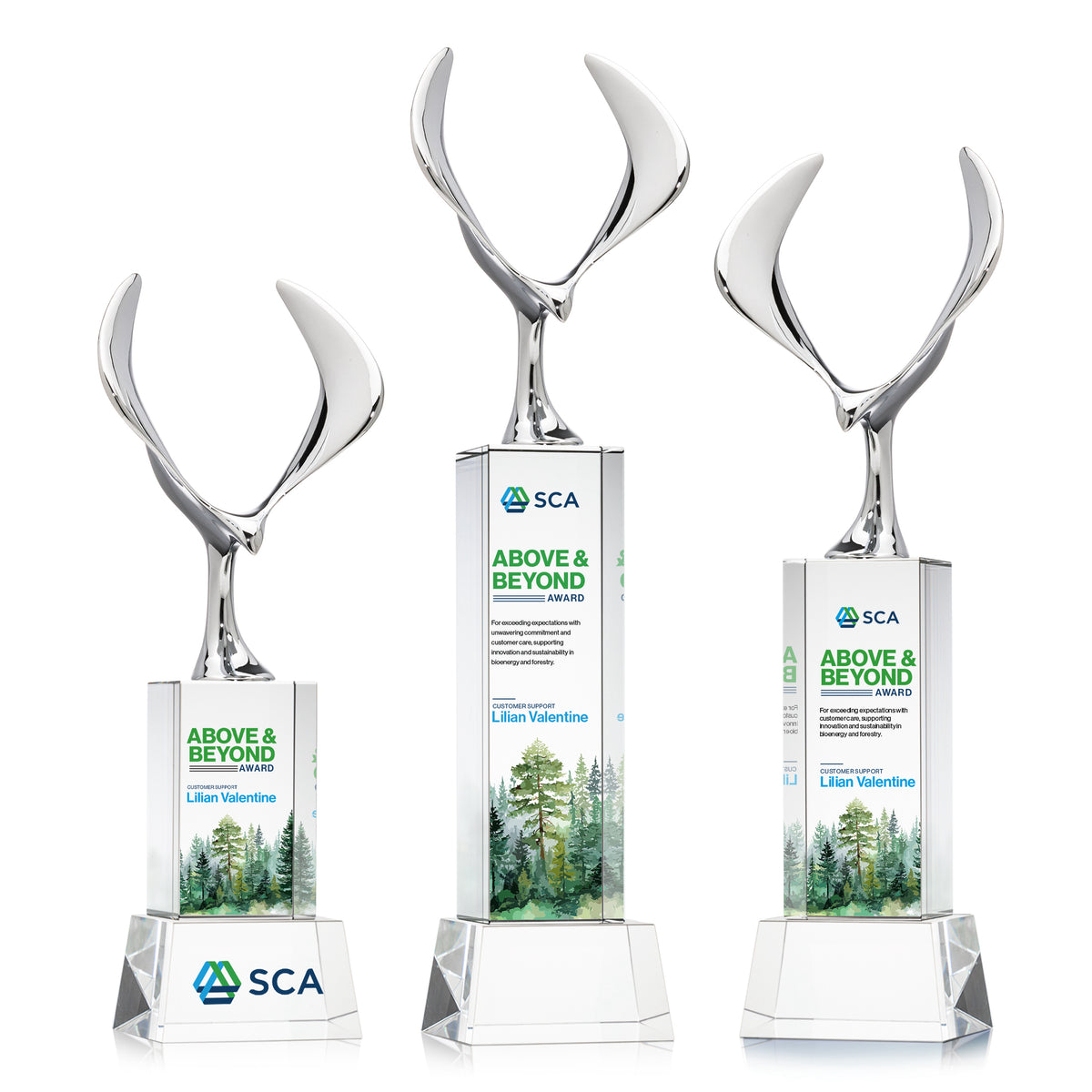 Maverick Eagle VividPrint™ Award on Belcroft Base