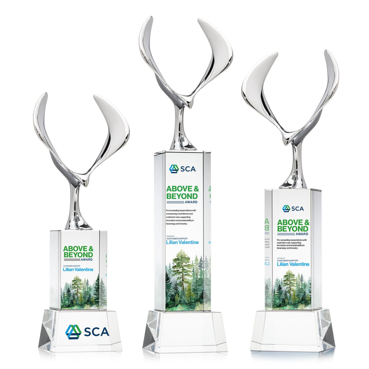 Maverick Eagle VividPrint™ Award on Belcroft Base