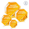 Melrose Octagon VividPrint™ Double Sided Award