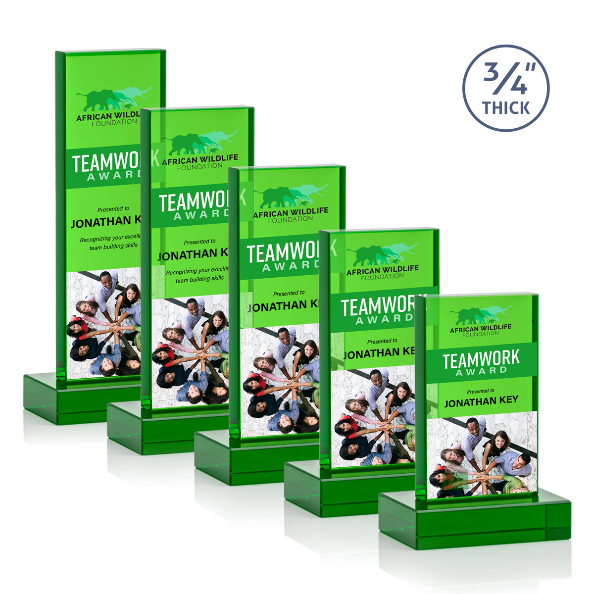 Hathaway VividPrint™ Award - Green