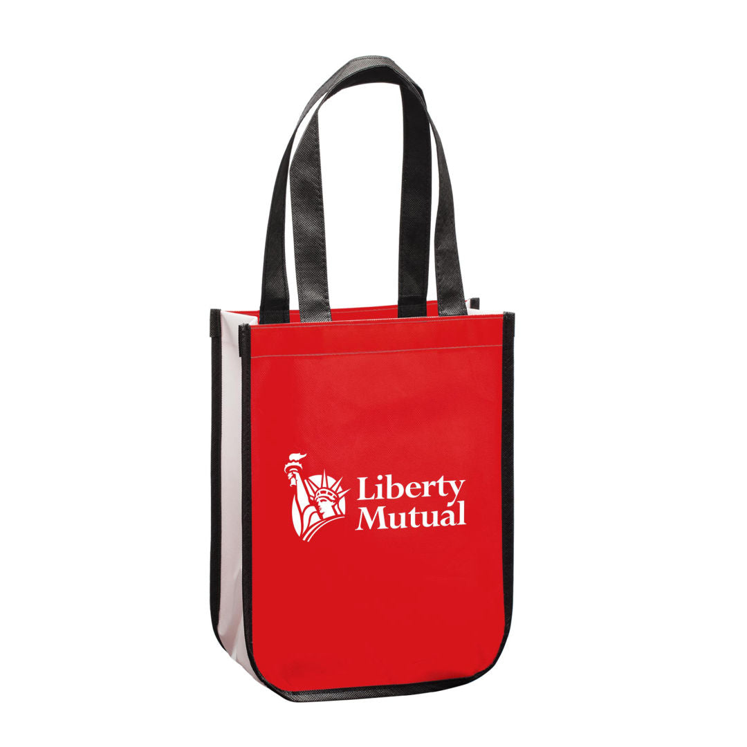 Recycled Slim Tote Bag – Red