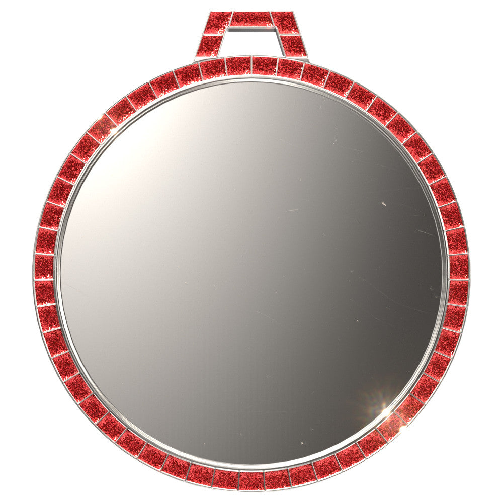Silver Red GEM Insert (2-1/4")