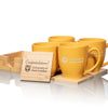 Mug & Bamboo Coaster Set