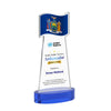 Flag VividPrint™ Award on Alberton Base