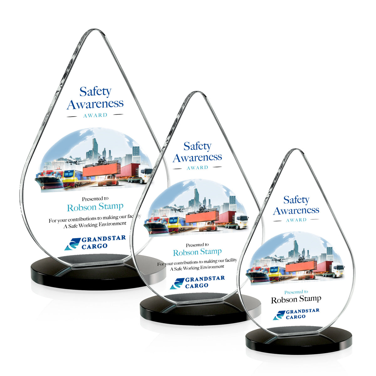 Glenhazel VividPrint™ Award - Black