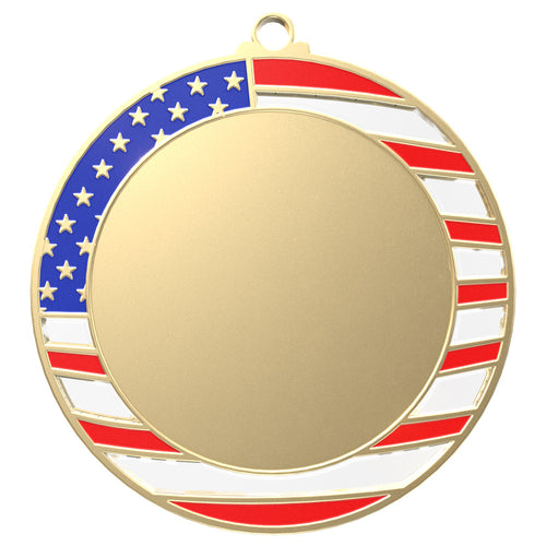 Matte American Flag Insert (2-3/4")