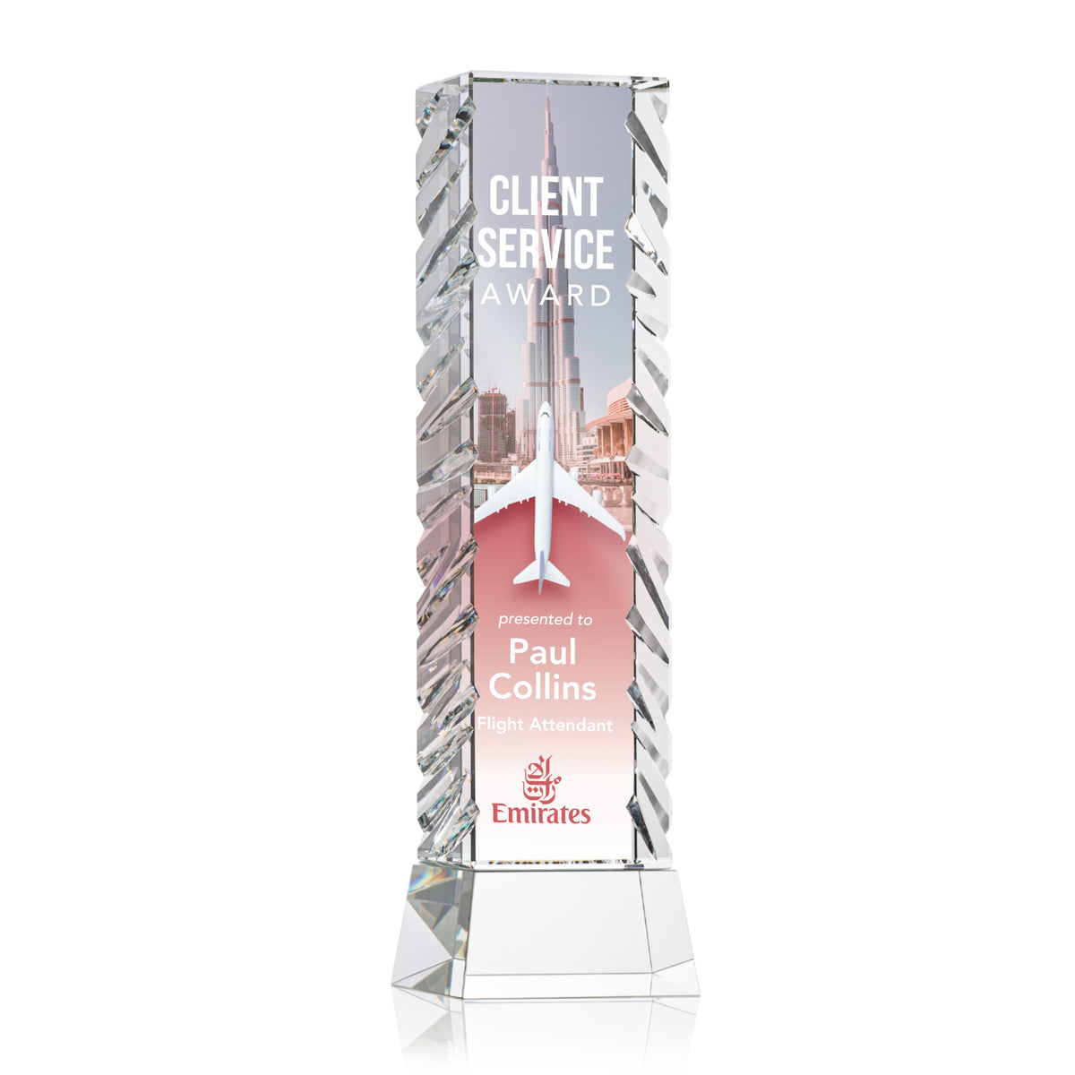 Kaleidoscope Full-Color Tower Award — Base Options