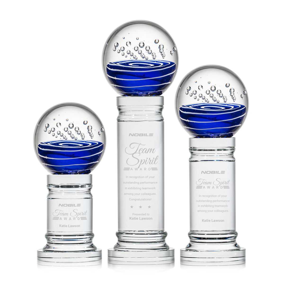 Tranquility Award on Colverstone Base - Clear