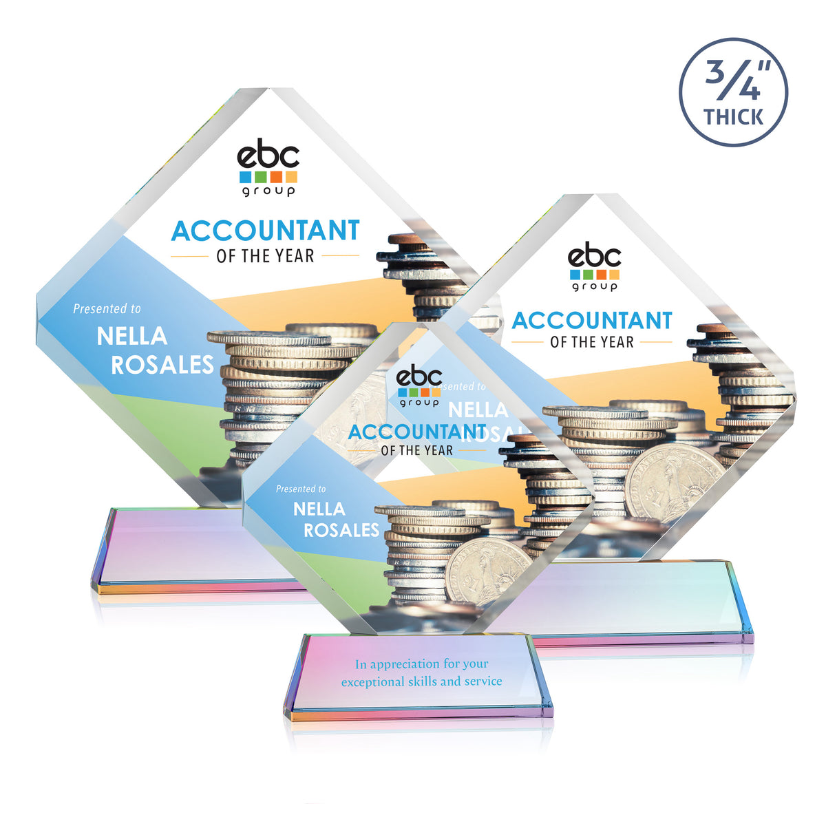 Toulon VividPrint™ Award on Newhaven - Prismatic