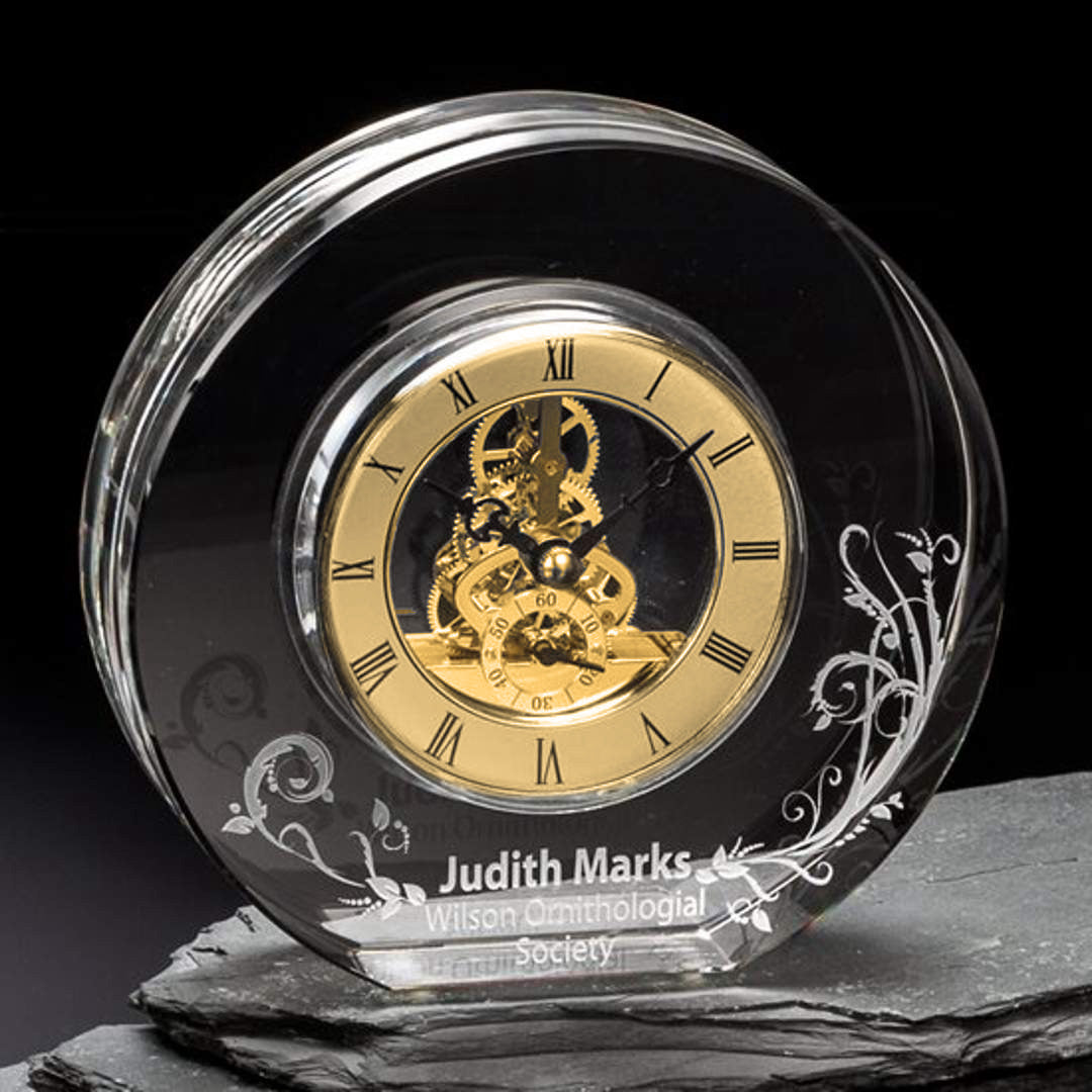 New York Clock - Gold