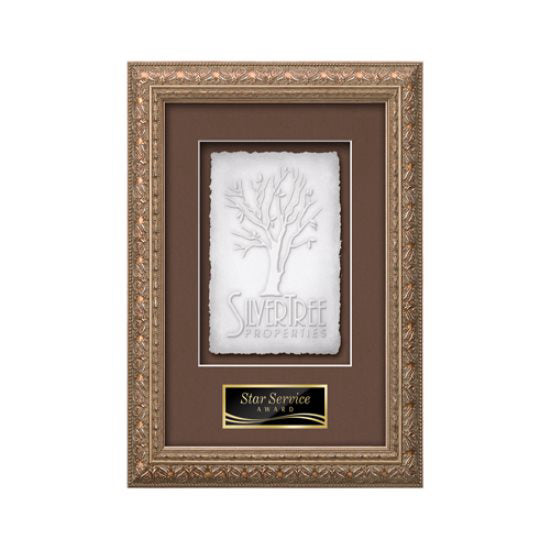 Romagna Cast Paper Framed Award