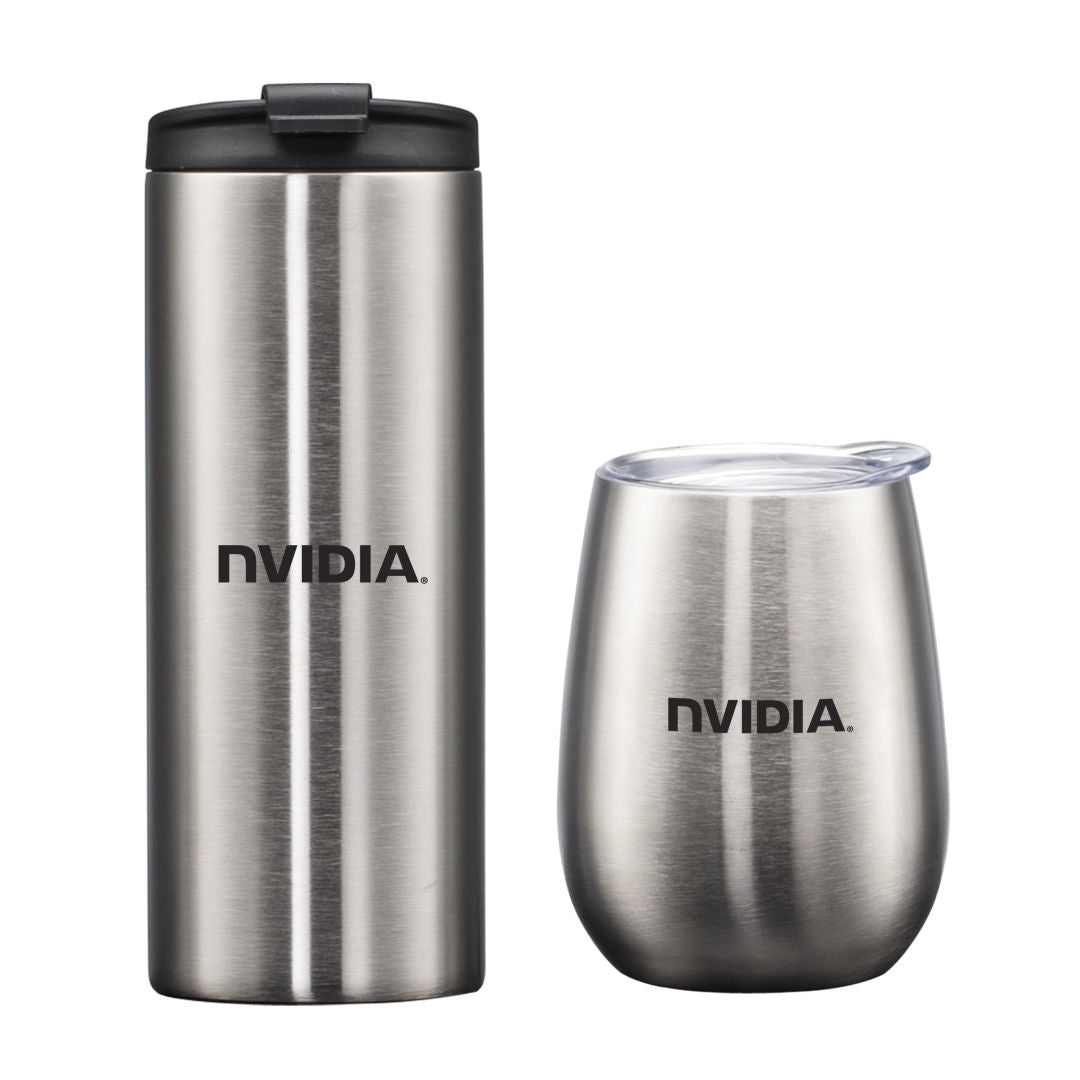 Zermatt 2pc Gift Set — Silver — G967-SV