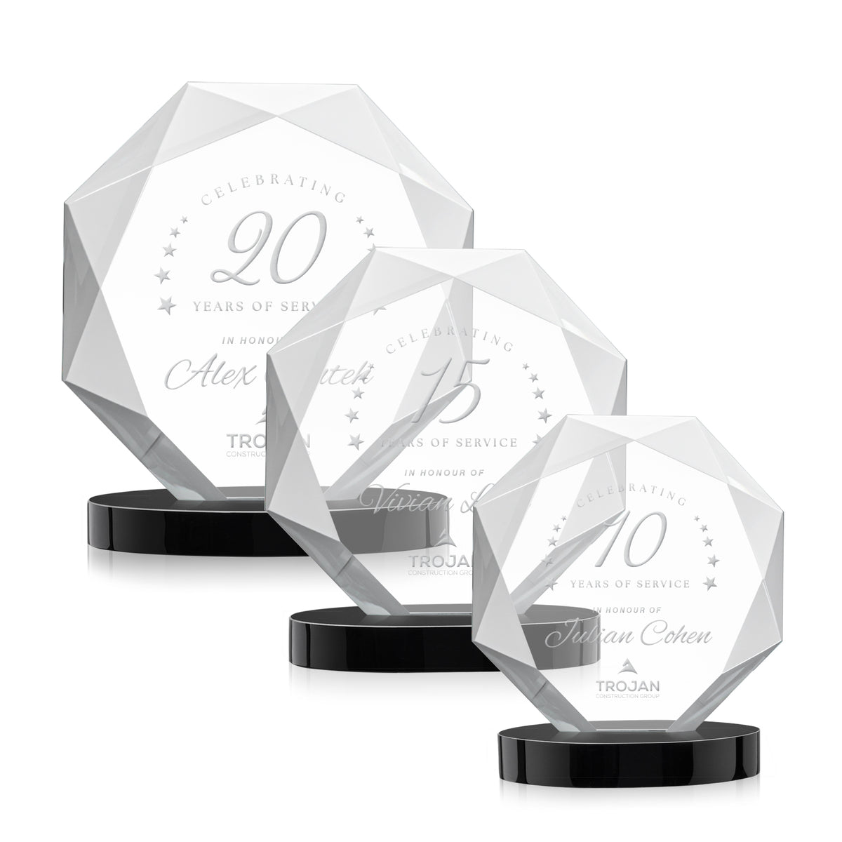 Kitchener Award on Alberton Base - Black