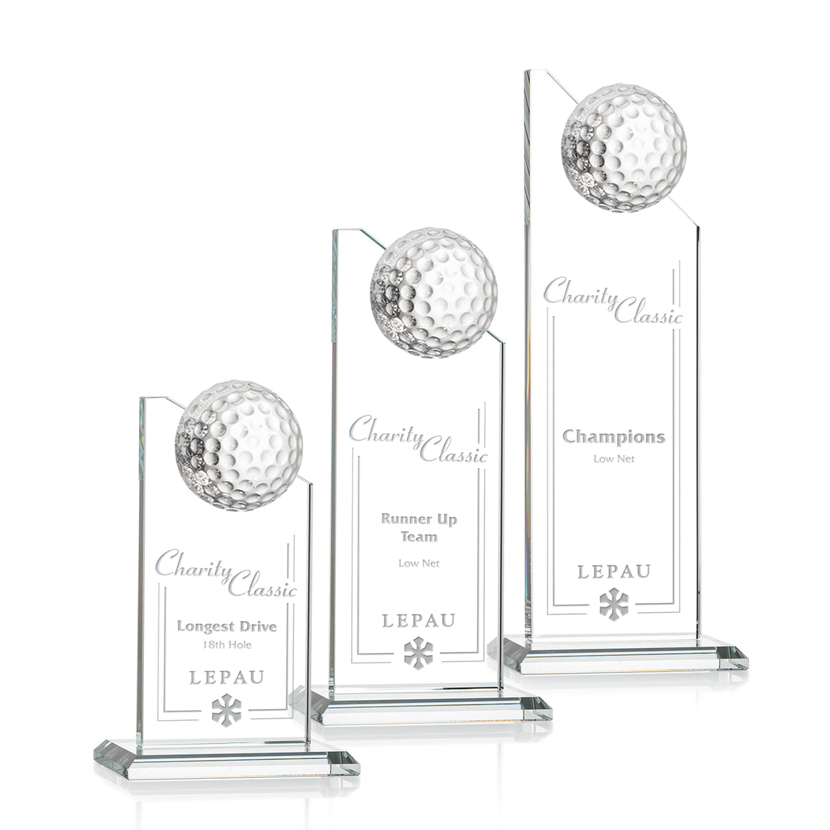 Ashfield Golf Award - Clear