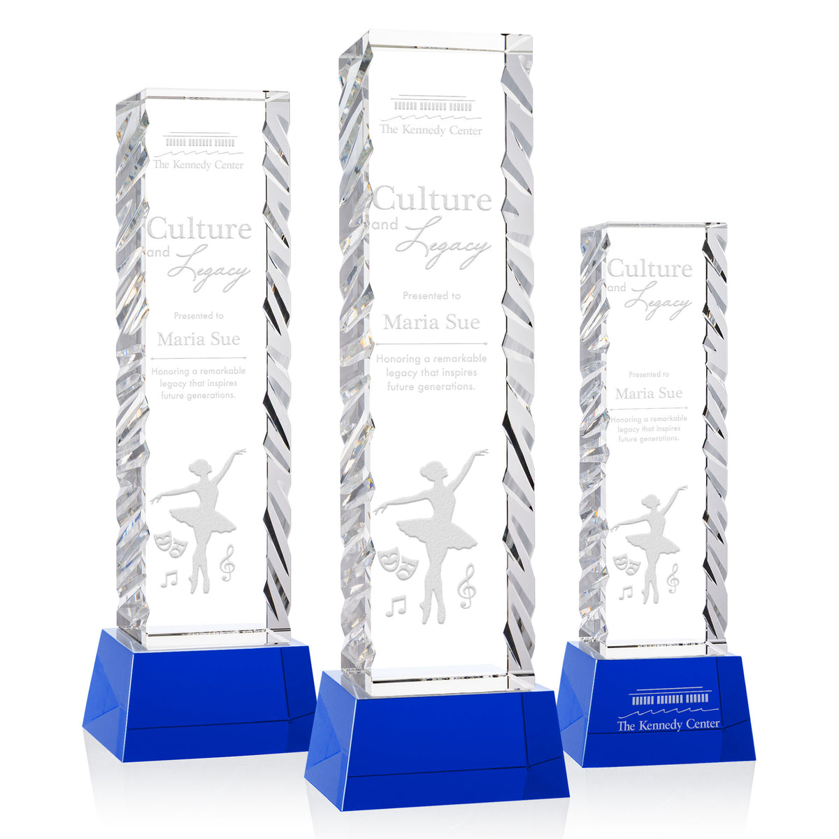 Arezzo Award on Base - Blue