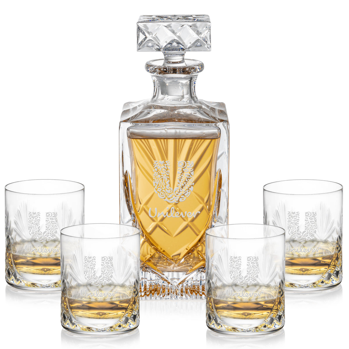 Cavanaugh Square Decanter Set