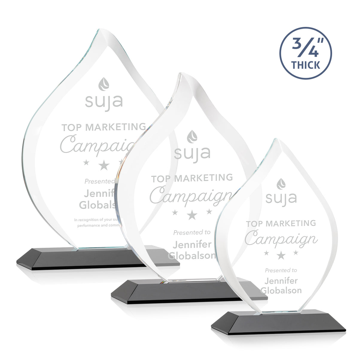 Worthington Flame Award - Black