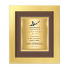 Premier Certificate TexEtch Framed Award