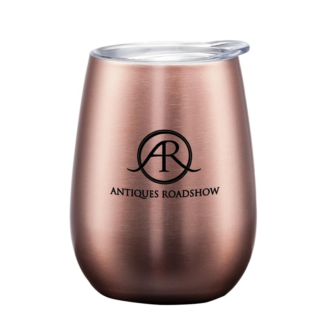 Vivaldi Wine Tumbler - 10oz — Rose Gold — D102-RG