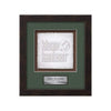 Eldridge Cast Paper Framed Award