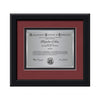 Myriad Certificate TexEtch Framed Award