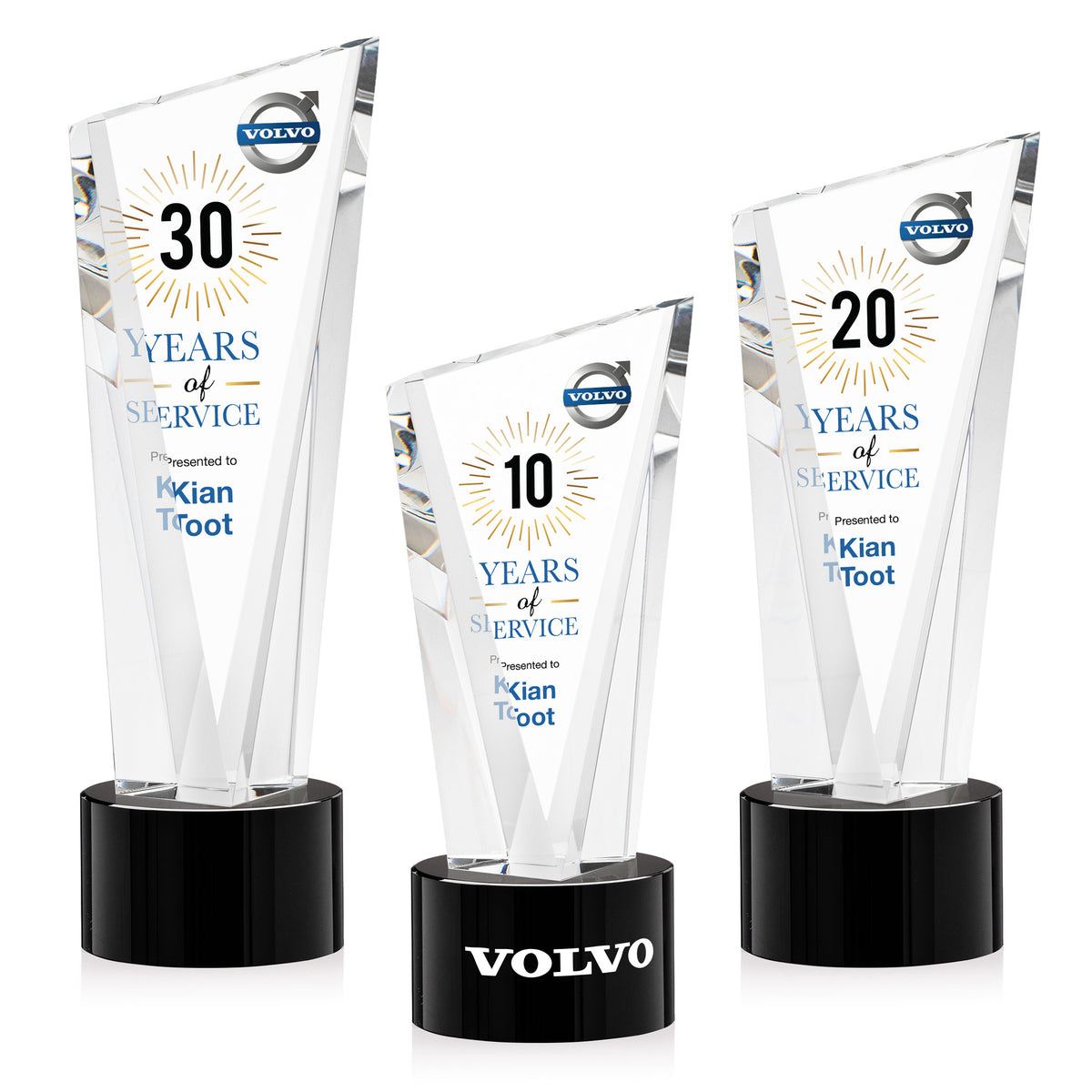 Plymouth VividPrint™ Award on Marvel Base - Black