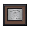 Monarch Certificate TexEtch Framed Award