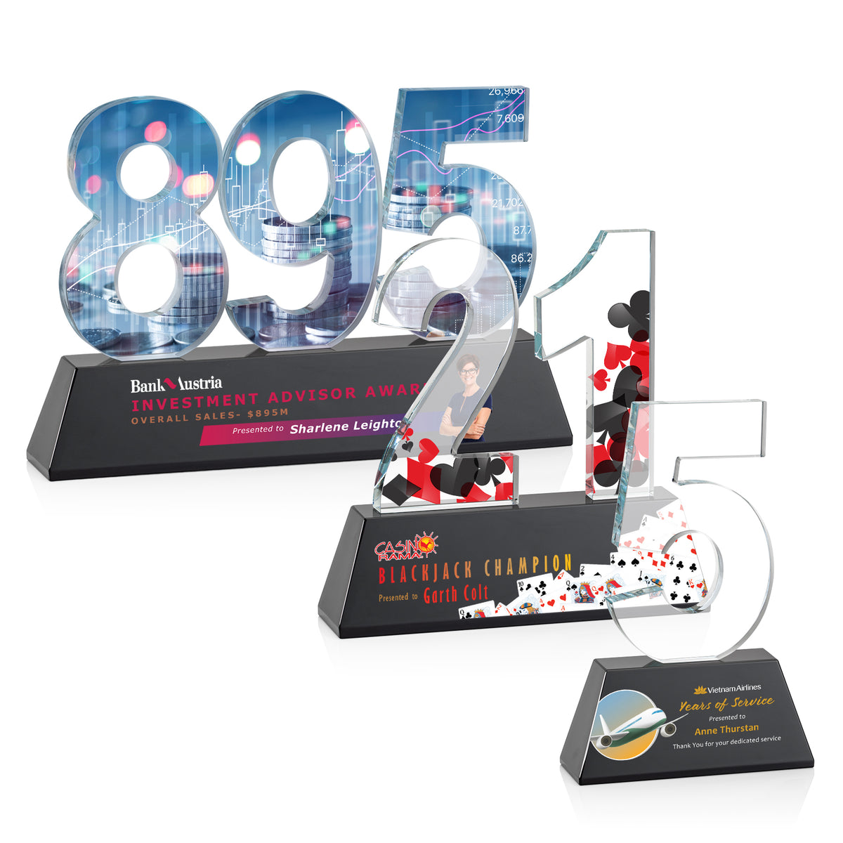 Milestone Optical VividPrint™ Award - Black