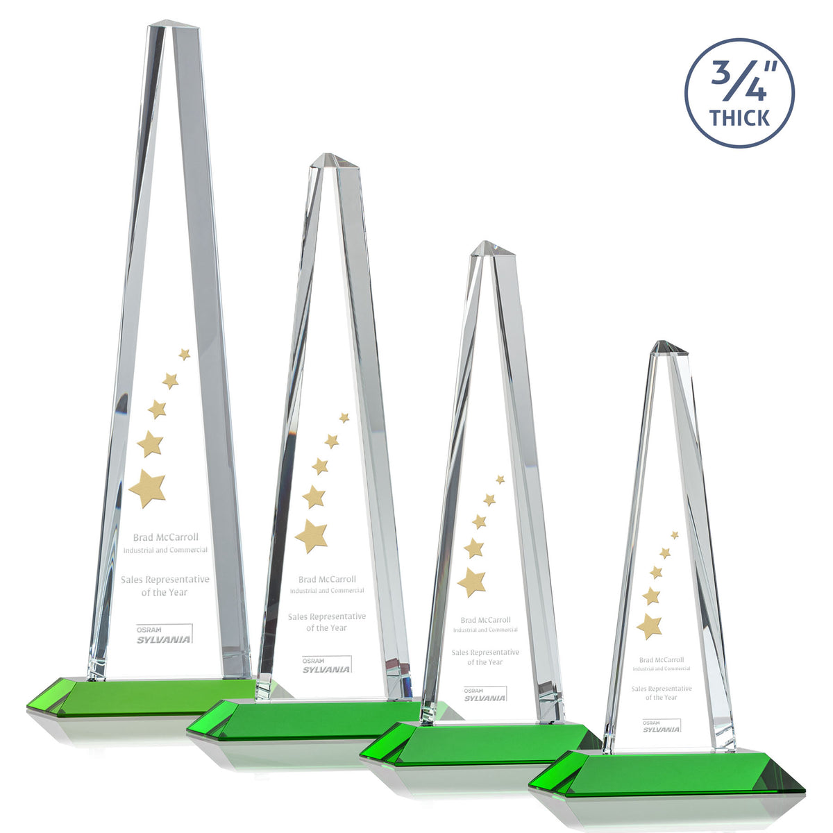 Majestic Tower Award - Green 