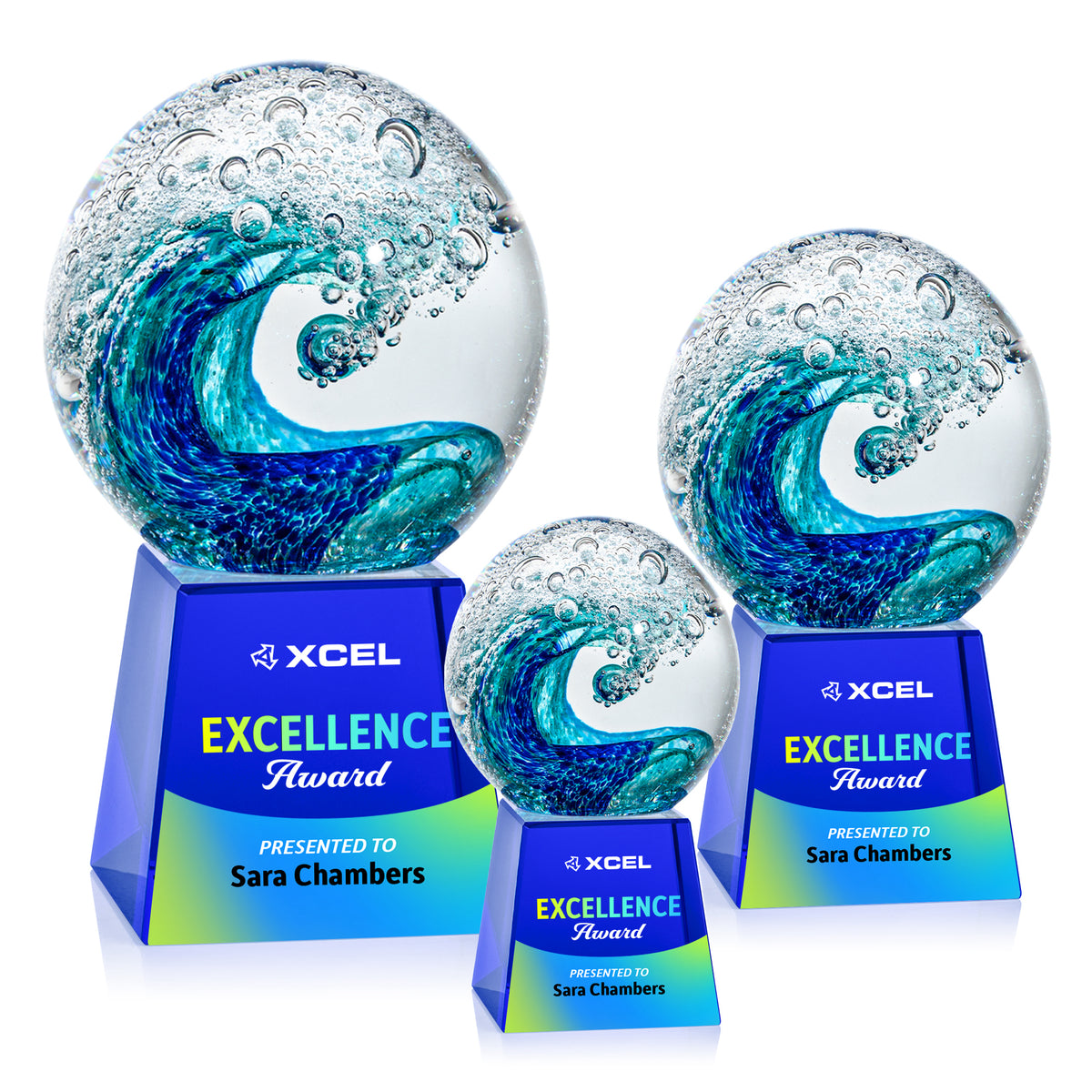 Surfside VividPrint™ Award on Fortino Blue