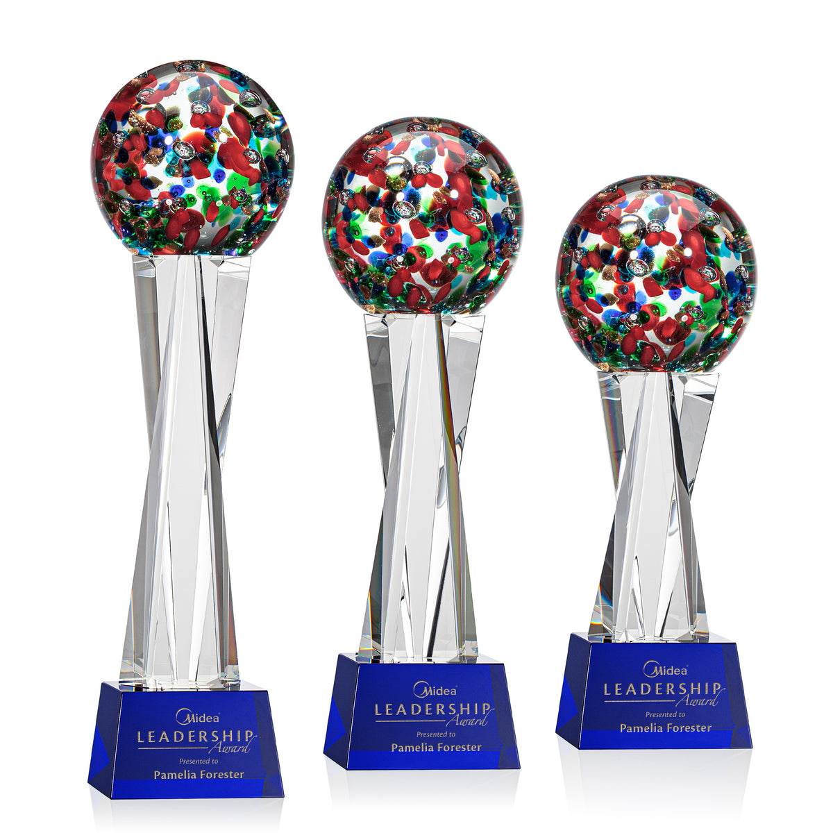 Fantasia Award on Grafton Base - Blue