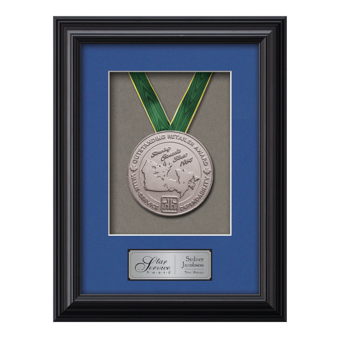 Monarch Medallion Framed Award