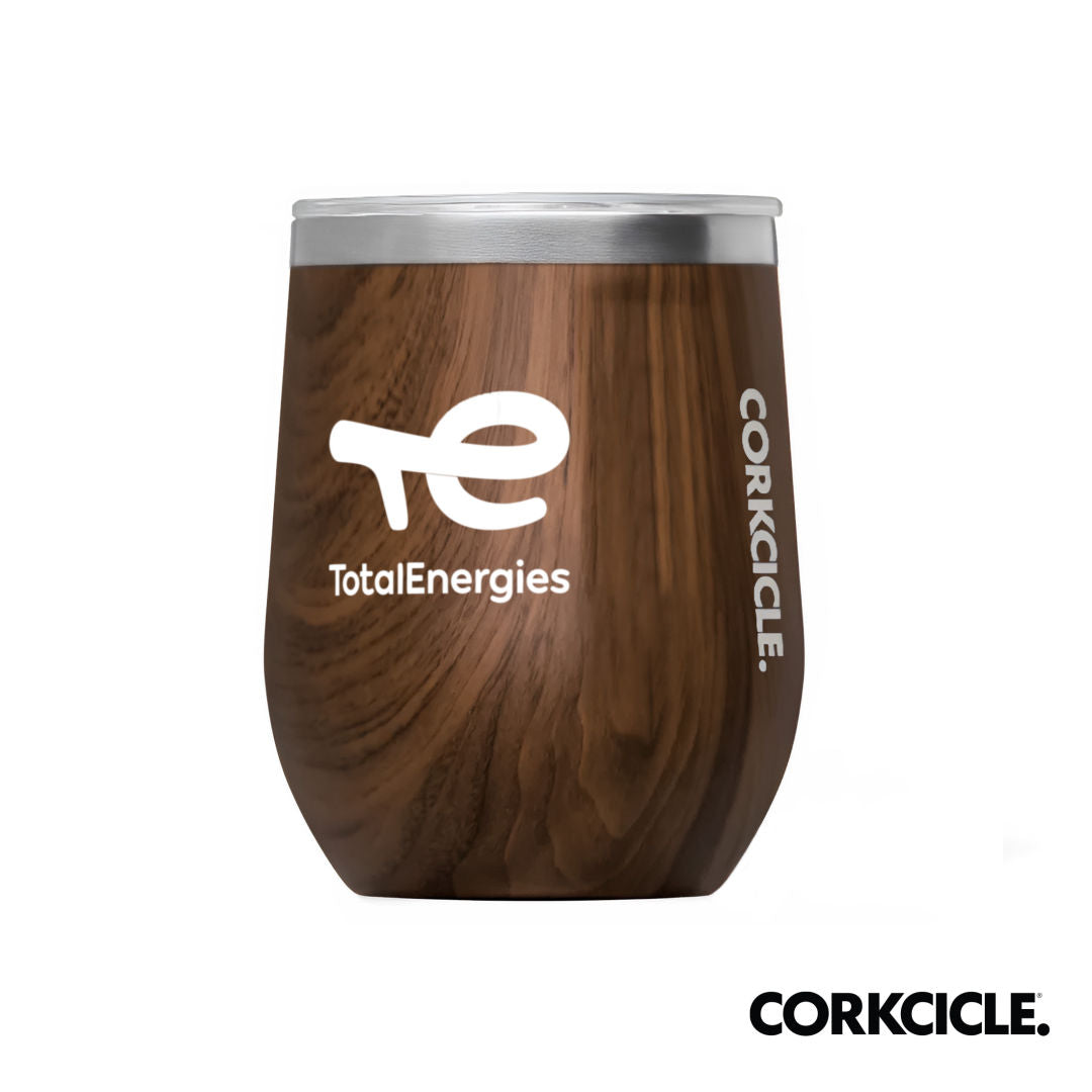 Corkcicle® Stemless - 12oz — Walnut Wood — CRK1008-WW