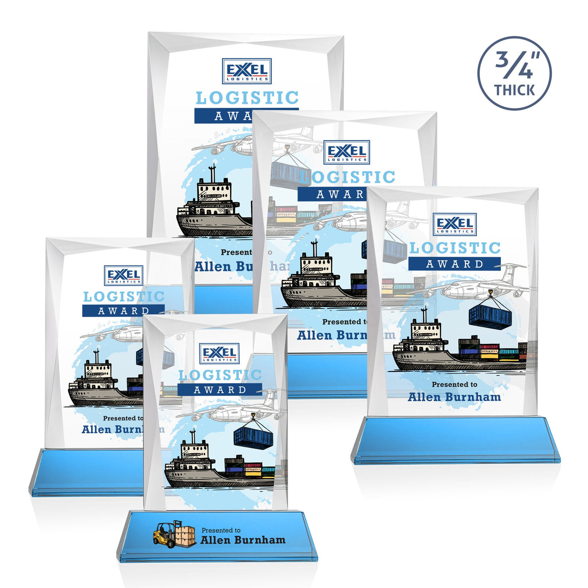 Messina VividPrint™ Award on Newhaven Base