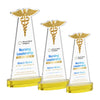 Caduceus VividPrint™ Award on Alberton Base