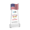 Flag VividPrint™ Award on Alberton Base