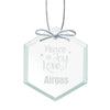Jade Glass Ornament — Shape Options