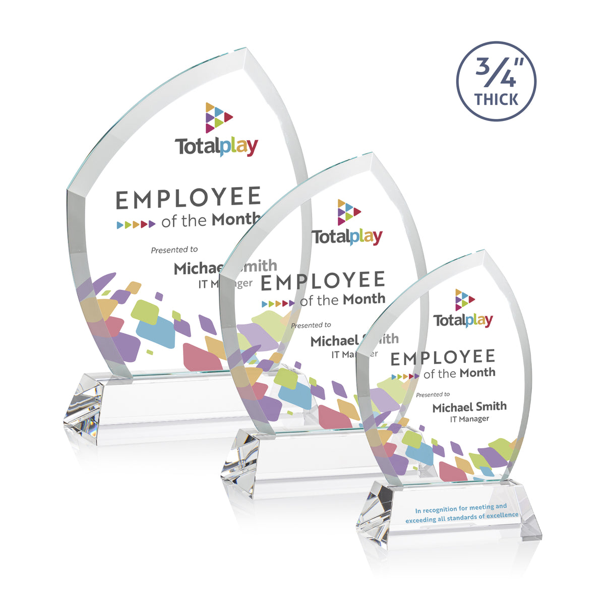 Daltry VividPrint™ Award on Newhaven Base