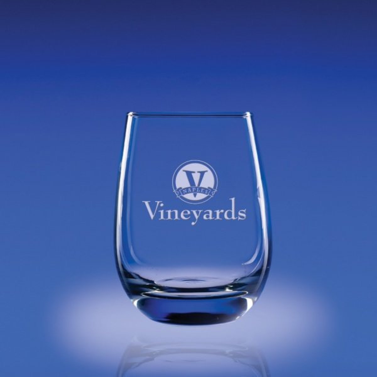 15.5oz. Tangent Stemless Red from EtchedWorks